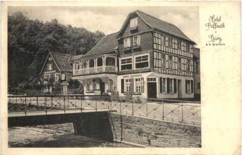 Burg an der Wupper - Hotel Pfaffrath