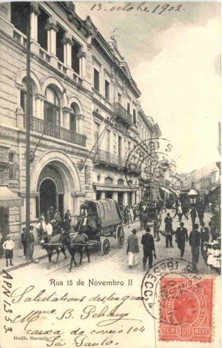 Brazil - Sao Paulo - Rua 15 de Novembro