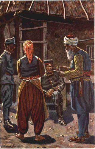 WW1 Türkische Gastfreundschaft