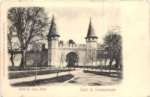 Constantinople - Porte du vieux Serail