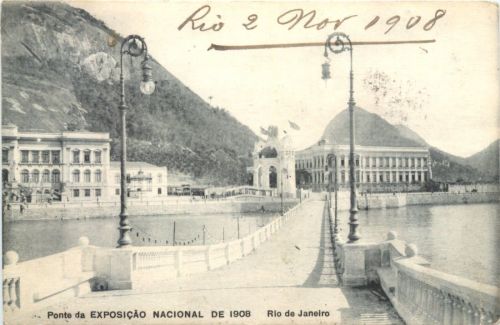 Rio de Janeiro - Ponte da Exposicao Nacional de 1908