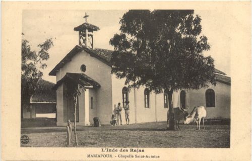 India - Mariapour - Chapelle Saint Antoine