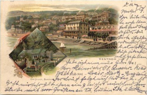 Ventnor Low - Isle of Wight - Litho