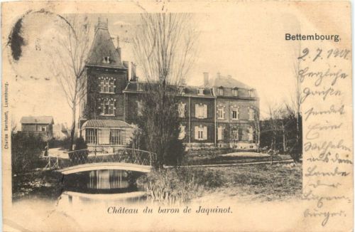 Bettembourg - Chateau du baron de Jaquinot