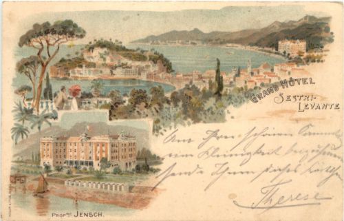 Grand Hotel Sestri Levante - Litho