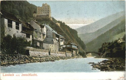 Landeck mit Innschlucht