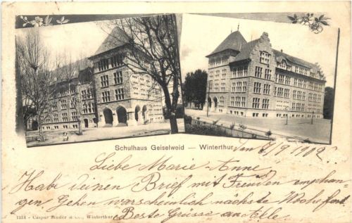 Winterthur - Schulhaus Geiselweid