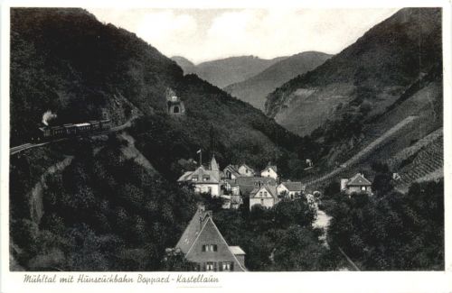 Mühltal mit Hunsrückbahn Boppard Kastellaun