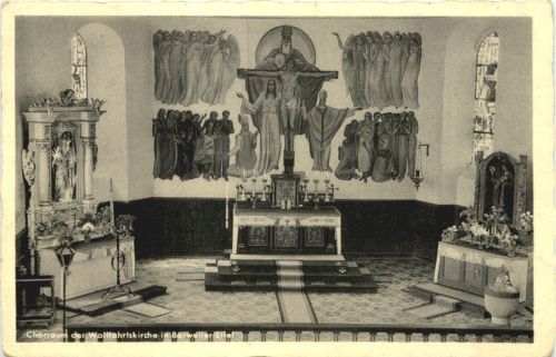 Barweiler Eifel - Chorraum der Wallfahrtskirche
