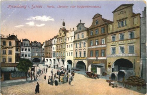 Hirschberg in Schlesien - Markt