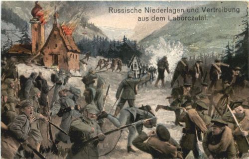 Russische Niederlagen aus dem Laborczatal