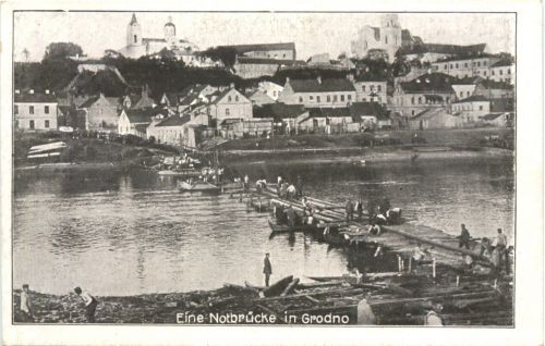 Notbrücke in Grodno