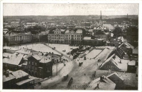 MArkt in Mitau