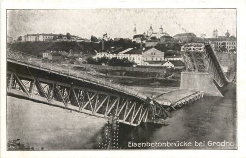 Eisenbetonbrücke bei Grodno