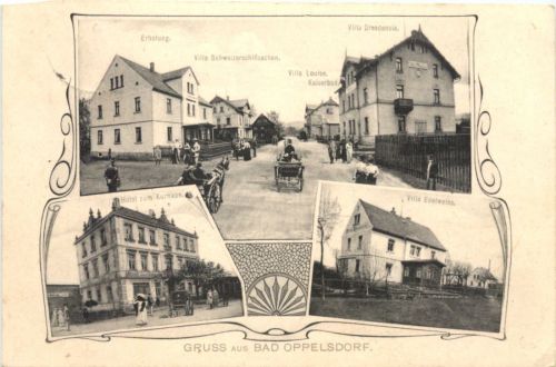 Gruss aus Bad Oppelsdorf - Schlesien