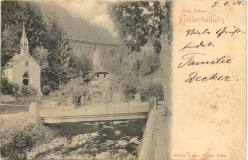 Höllenthalbahn - Beim Sternen