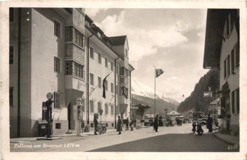 Zollamt am Brenner - Hakenkreuz 3. Reich