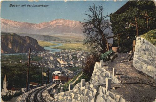Bozen mit Rittnerbahn
