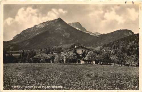 Strub mit Untersberg bei Berchtesgaden