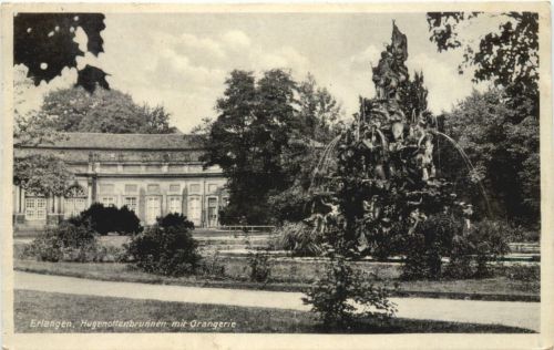 Erlangen - Hugenottenbrunnen