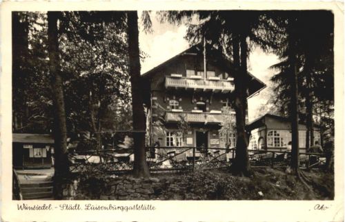 Wunsiedel - Städt. Luisenburggaststätte
