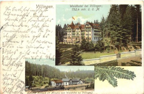Villingen - Waldhotel - Bahnhof