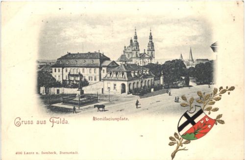 Gruss aus Fulda - Bonifaciusplatz