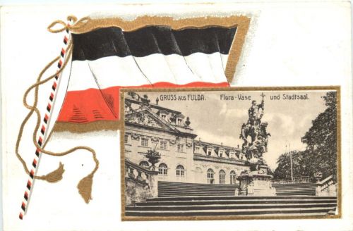 Gruss aus Fulda - Prägekarte