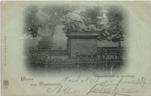 Gruss aus Dortmund - Kreigerdenkmal