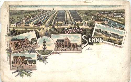 Gruss von der Senne - Litho
