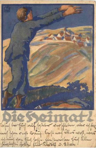 Paderborn - Kriegsgefangenen Heimkehrkarte