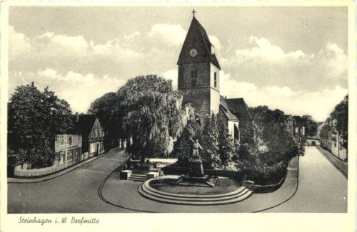 Steinhagen im Westfalen - Dorfmitte