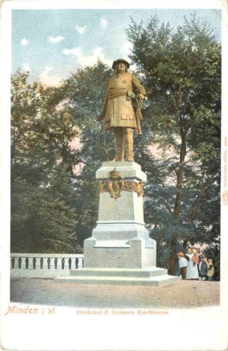 Minden - Denkmal d. Grossen Kurfürsten