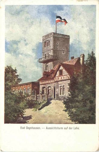 Bad Oeynhausen - Aussichtsturm auf der Lohe
