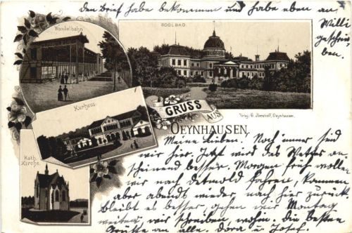 Gruss aus Oeynhausen - Litho 1894