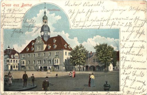 Gruss aus Borna - Stadthaus