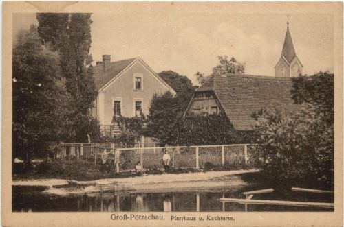 Groß-Pötzschau - Pfarrhaus - Rötha