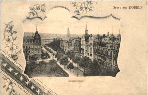 Gruss aus Döbeln - Königstrasse