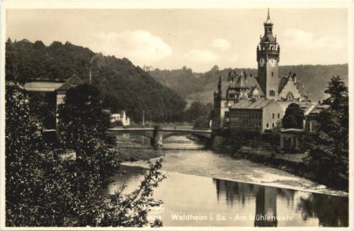 Waldheim in Sachsen - Am Mühlenwehr