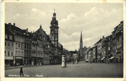 Altenburg in Thüringen - Markt