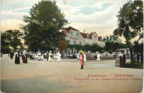 Baumwiese - Bahnwiese - Waldgasthof - Dresden