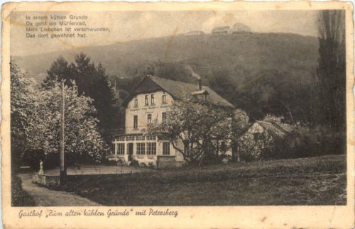 Königswinter am Rhein - Gasthof zum kühlen Grunde