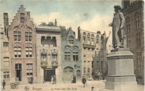 Bruges - La Place Jean Van Eyck