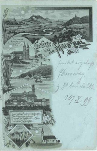 Grüsse aus dem Meinthal - Litho