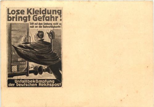 Lose Kleidung bringt Gefahr