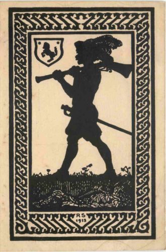 Scherenschnitt - Rudolf Sievers