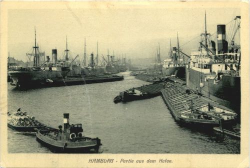 Hamburg - Partie aus dem Hafen