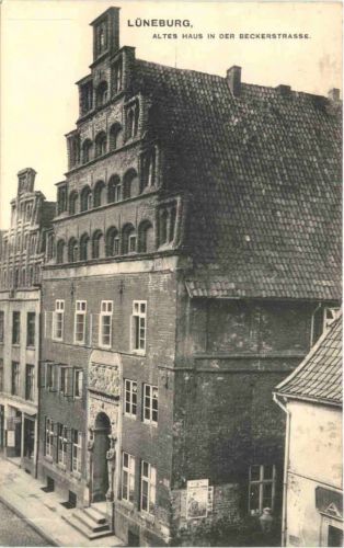 Lüneburg - Altes Haus in der Beckerstrasse