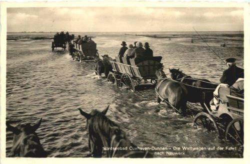 Cuxhaven - Duhnen - Wattwagen