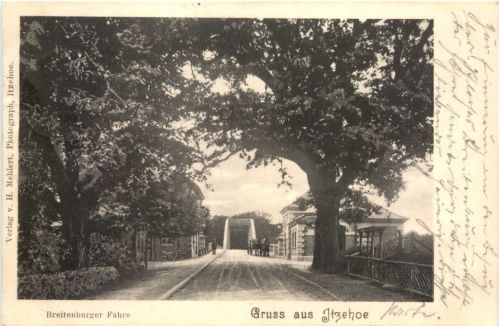 Gruss aus Itzehoe - Breitenburger Fähre
